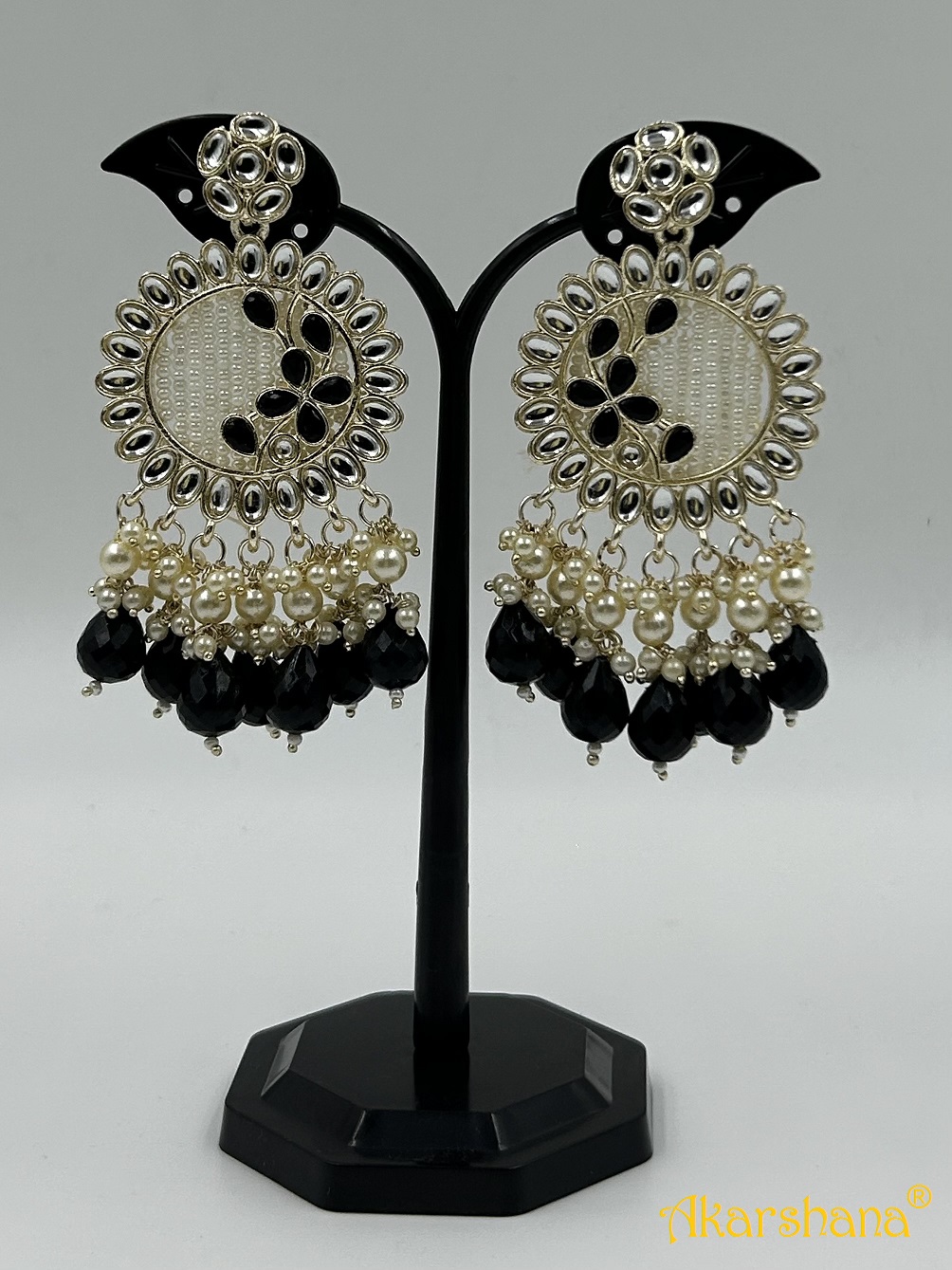 Light Gold multiline BeadDrop Dangles  A1TJ00021I