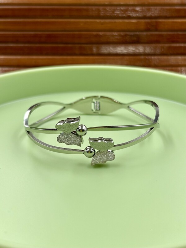 Anti Tarnish Silver Kada Bracelet A7FJ00016A Anti Tarnish Silver Kada Bracelet A7FJ00016A