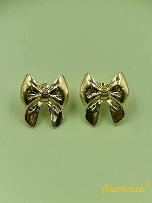 Anti Tarnish Bow Earring A7FJ00023H Anti Tarnish Bow Earring A7FJ00023H